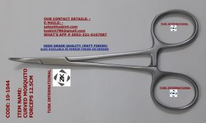 Curved Mosquito Forceps