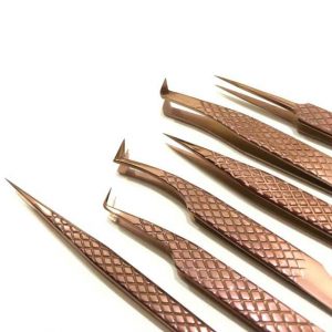 Rose Gold Eyelash Tweezers