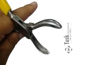 6 INCHES, LARGE STAINLESS STEEL<br> CAPTIVE BEAD RING CLOSING PLIERS