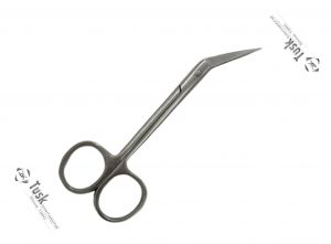 4.5 INCHES ANGULAR FINE POINT<br> EMBROIDERY SCISSORS (MATT FINISH)