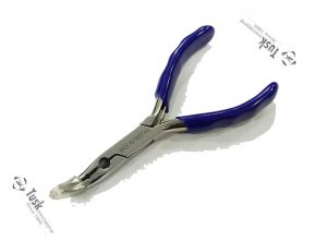 4 INCHES CURVED FISHING PLIERS<br> WITH NON-SLIP RUBBERIZED HANDLE